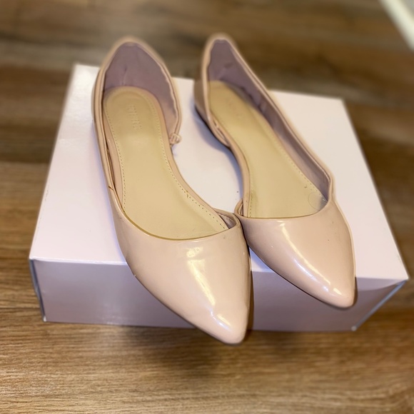 Pink point toe flats - Picture 1 of 3